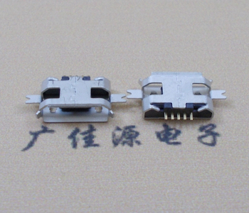道滘镇MICRO USB 5P接口 沉板1.2贴片 卷边母座