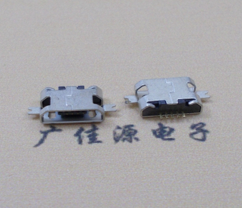 道滘镇MICRO USB B型口 两脚SMT沉板0.7/1.0/1.6直边