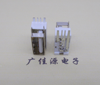 道滘镇USB侧立式短体10.0尺寸 侧插加宽脚5A大电流插座