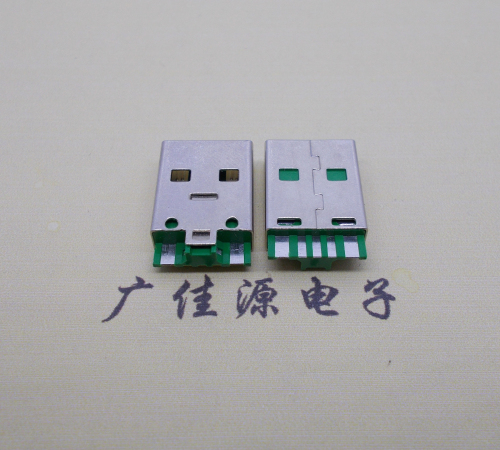 道滘镇usb5a公头.5p焊线带ic.大电流oppo闪充